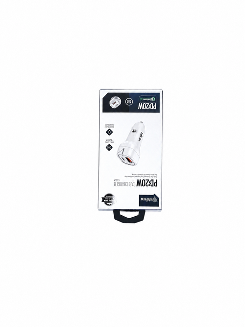 Chargeur de voiture rapide 20W Dual USB + Type-C