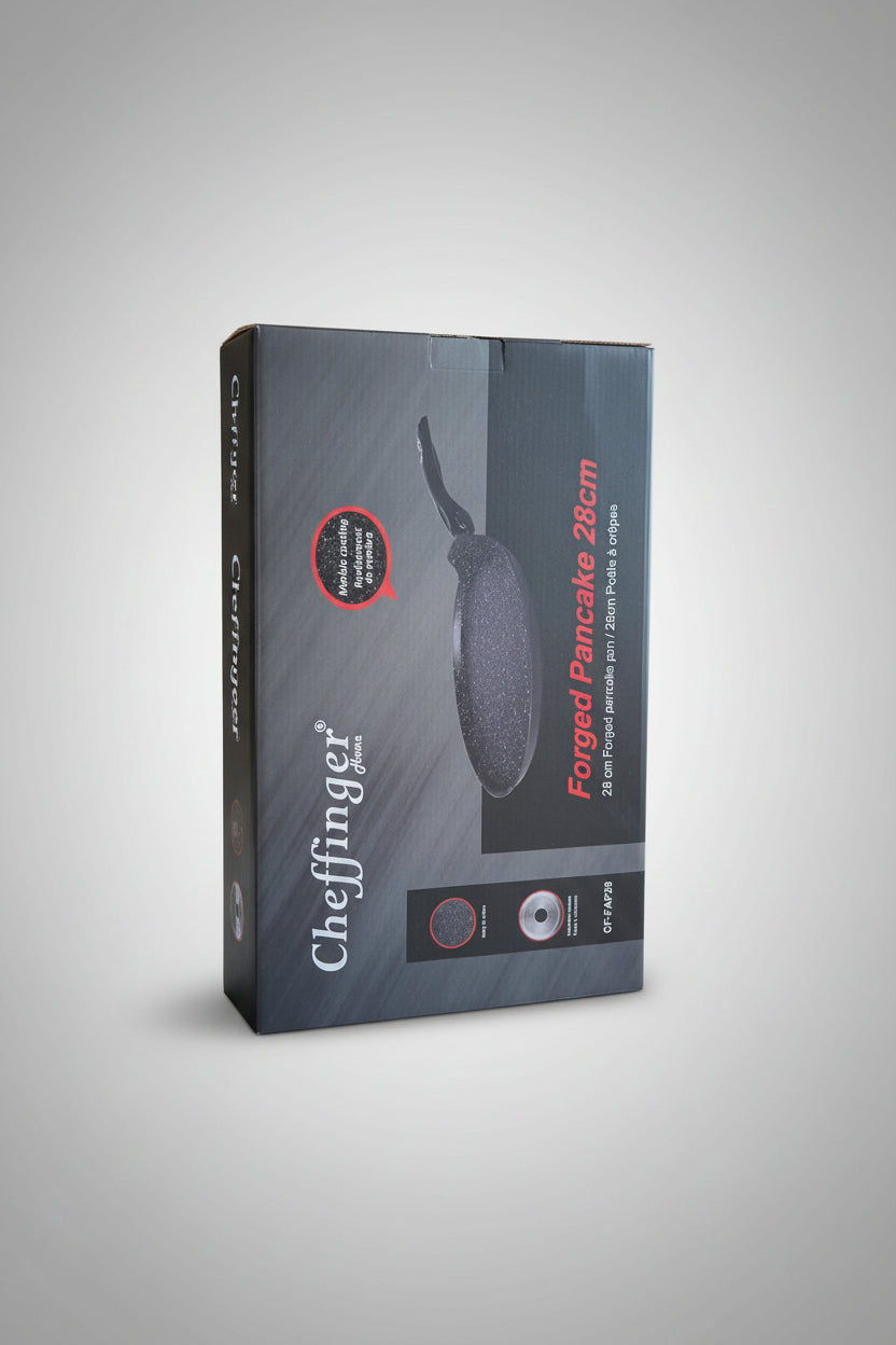 Poêle à Crêpes & à Frire 28 cm -Antiadhésive
