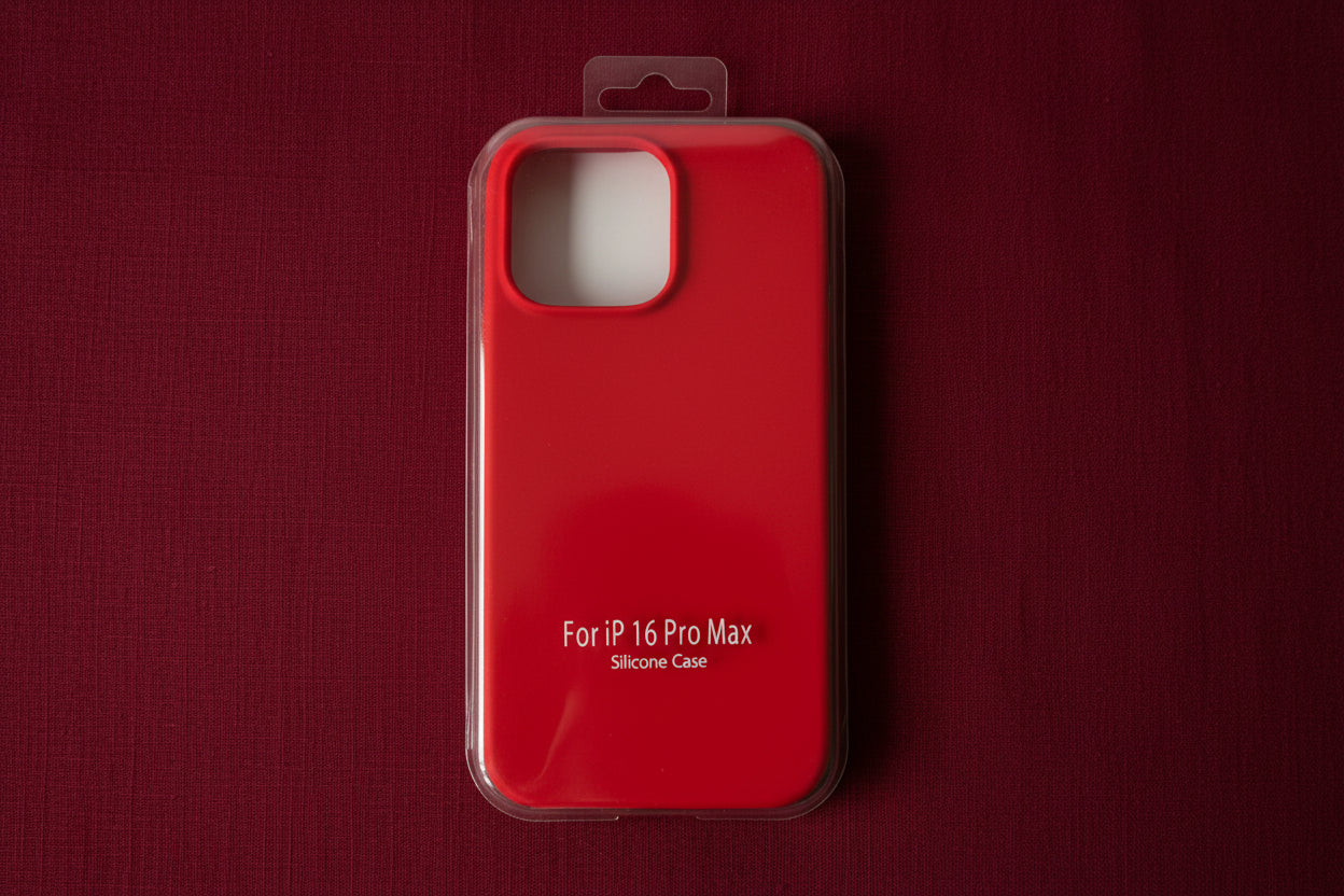 Coque Silicone pour iPhone 16 Pro Max