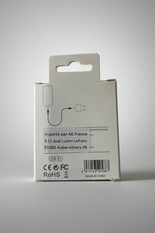 Câble USB-C vers USB-C Inkax CB-31 – 1 mètre – Charge Rapide et Synchronisation des Données