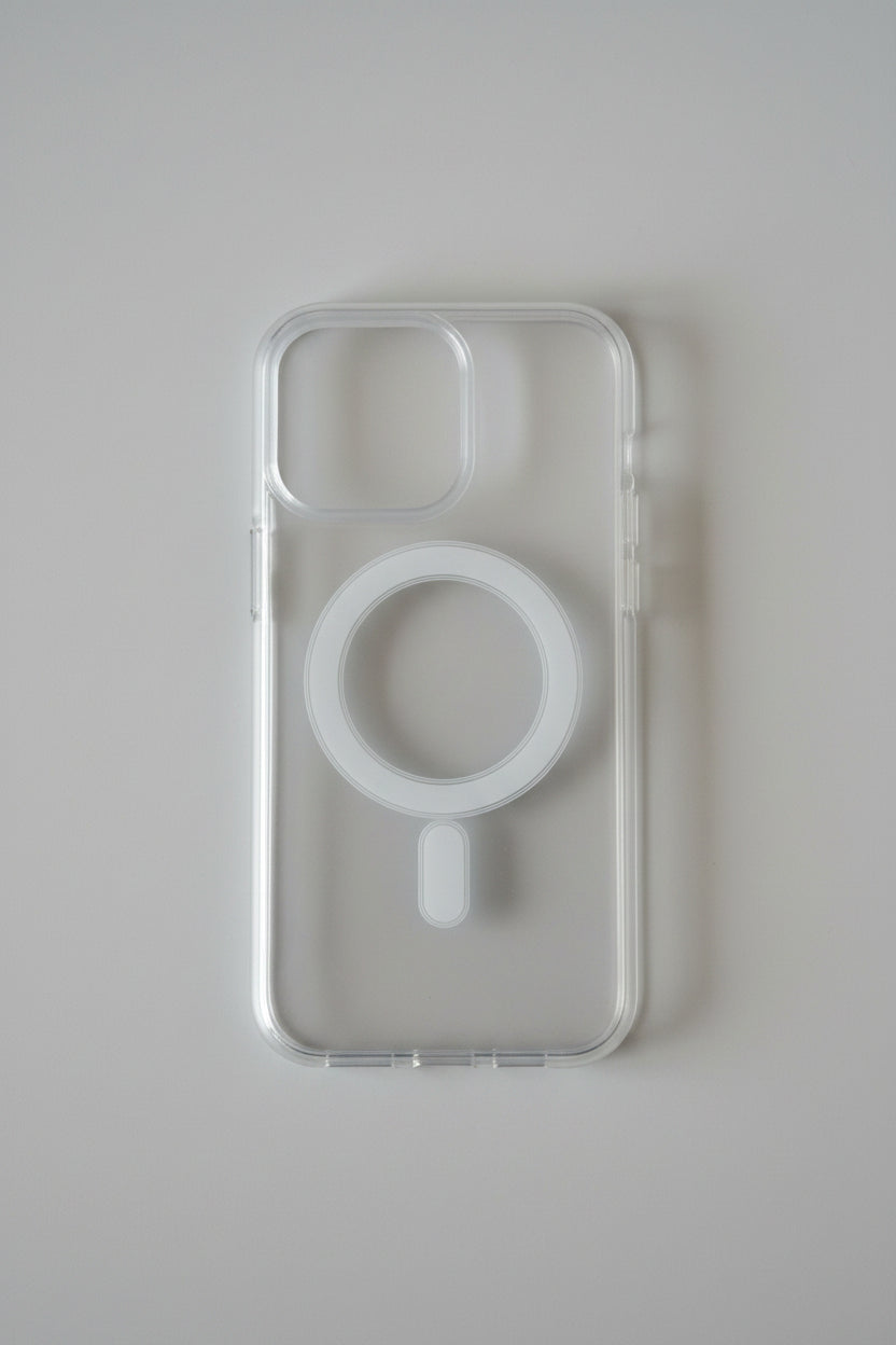 Coque transparente magnétique pour iPhone 16 Pro – Neuve