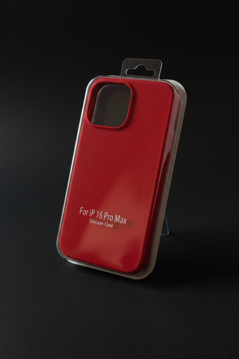 Coque Silicone pour iPhone 16 Pro Max