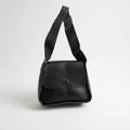 Sac à main en cuir noir – Chic & Élégance